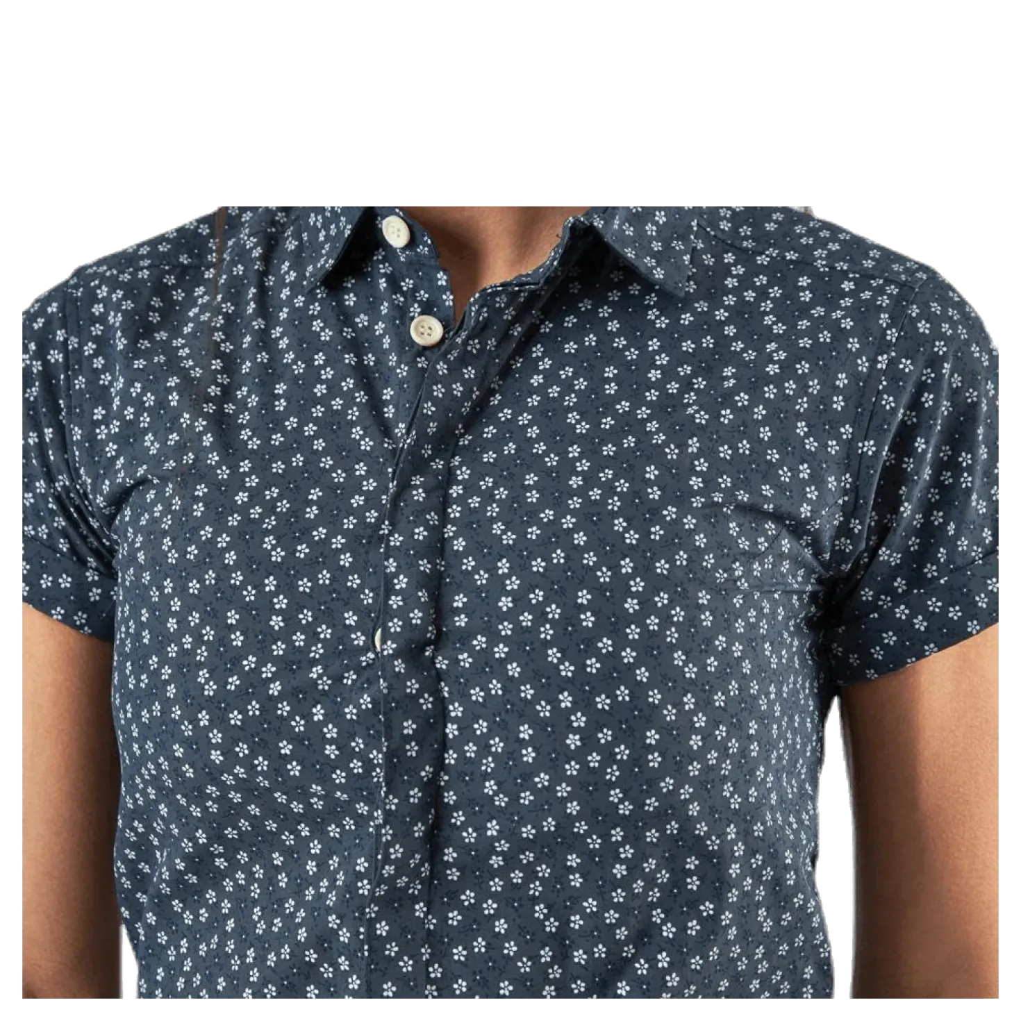 Idun SS Shirt Blue/Patterned