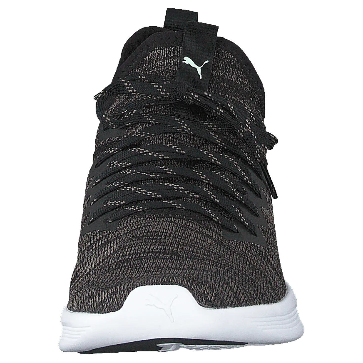 Ignite Flash Evoknit Sr Wn's Puma Black-charcoal Gray-aqua