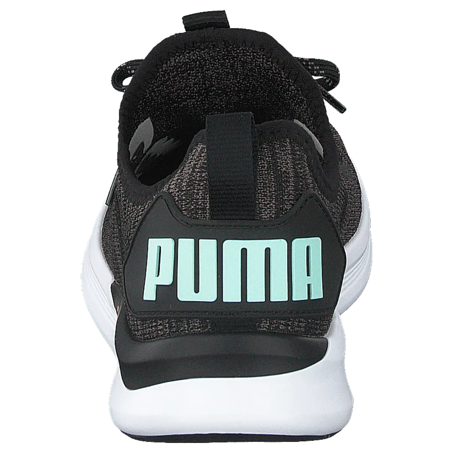 Ignite Flash Evoknit Sr Wn's Puma Black-charcoal Gray-aqua