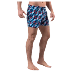 Illusion Dot Swim Shorts Blue