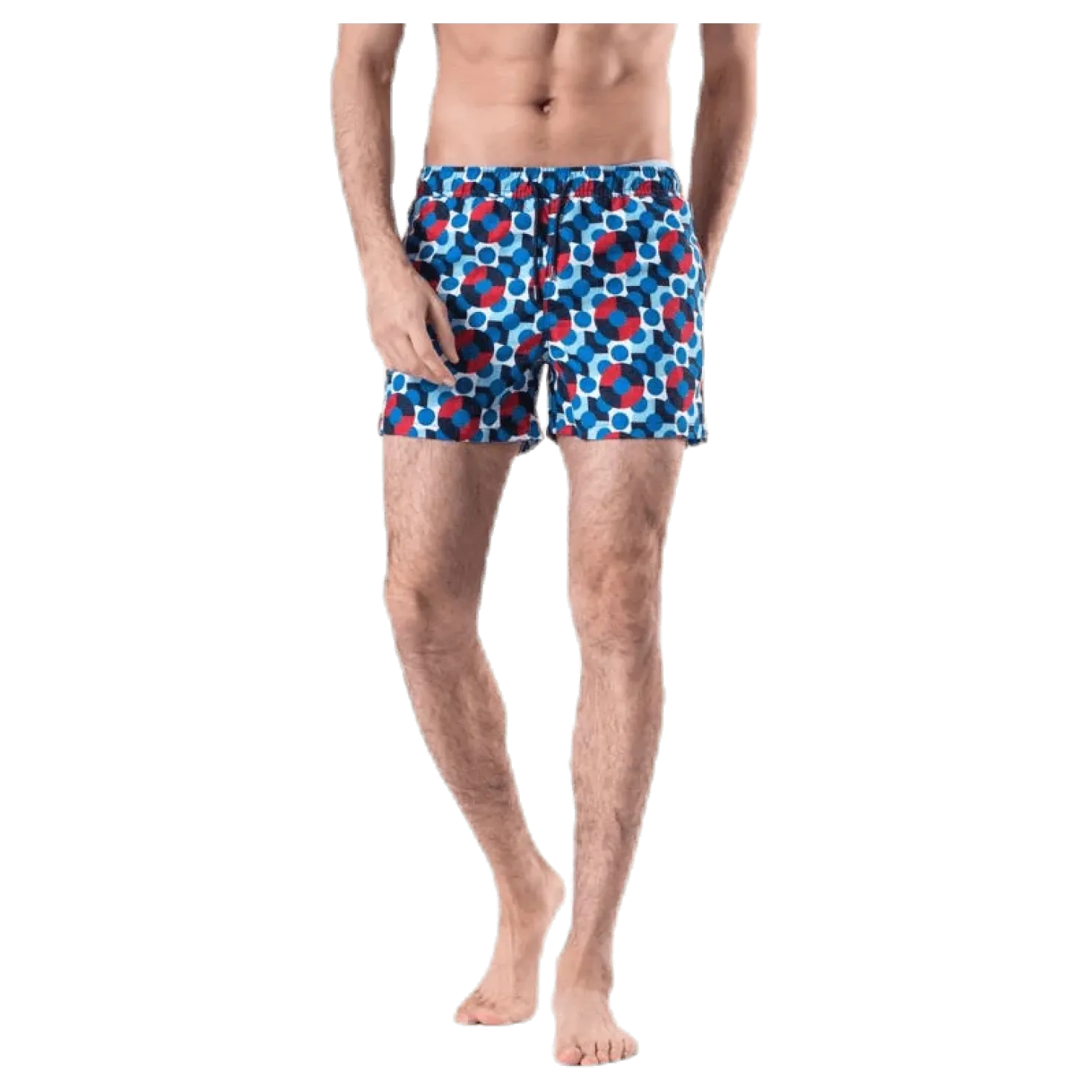 Illusion Dot Swim Shorts Blue