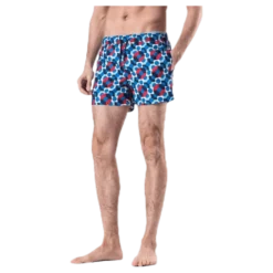 Illusion Dot Swim Shorts Blue