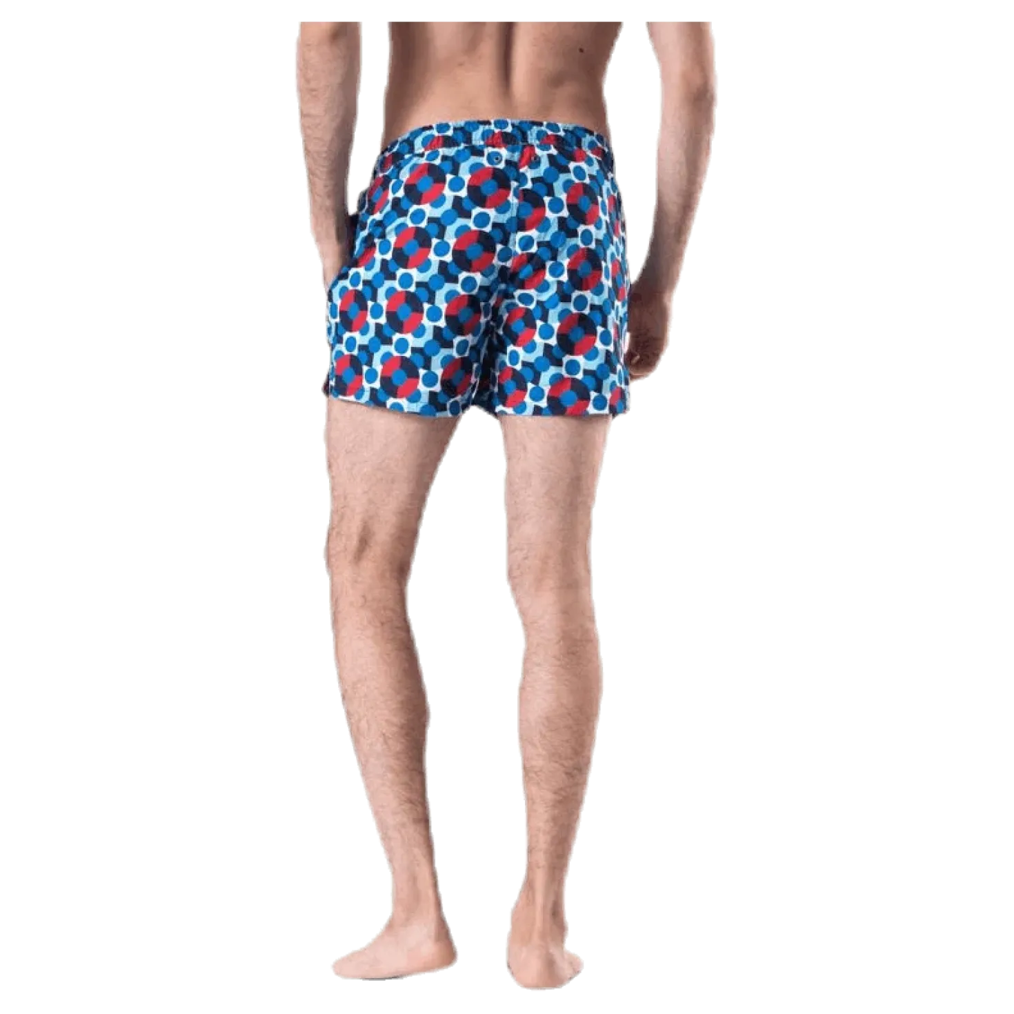 Illusion Dot Swim Shorts Blue