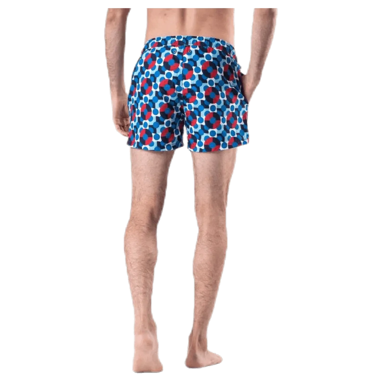 Illusion Dot Swim Shorts Blue