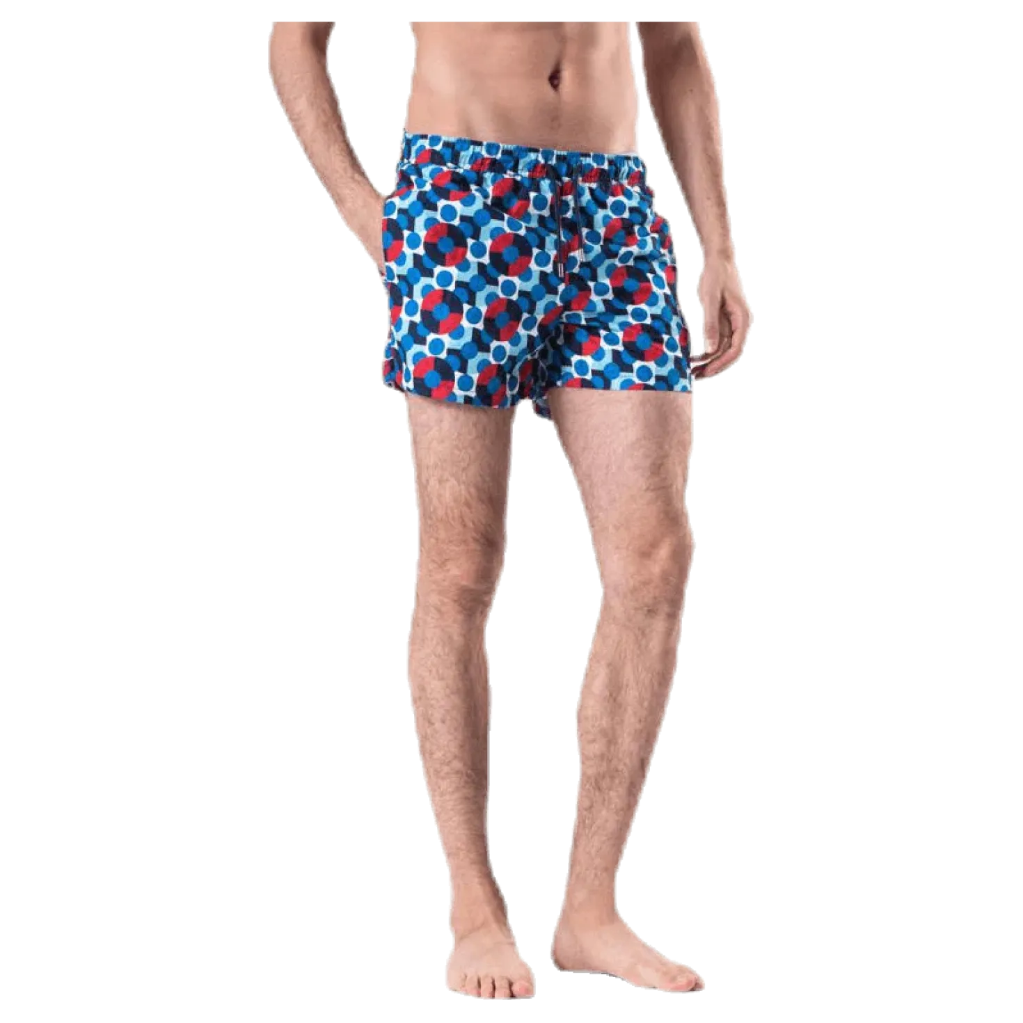 Illusion Dot Swim Shorts Blue