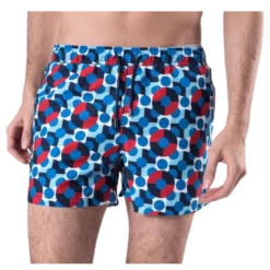 Illusion Dot Swim Shorts Blue