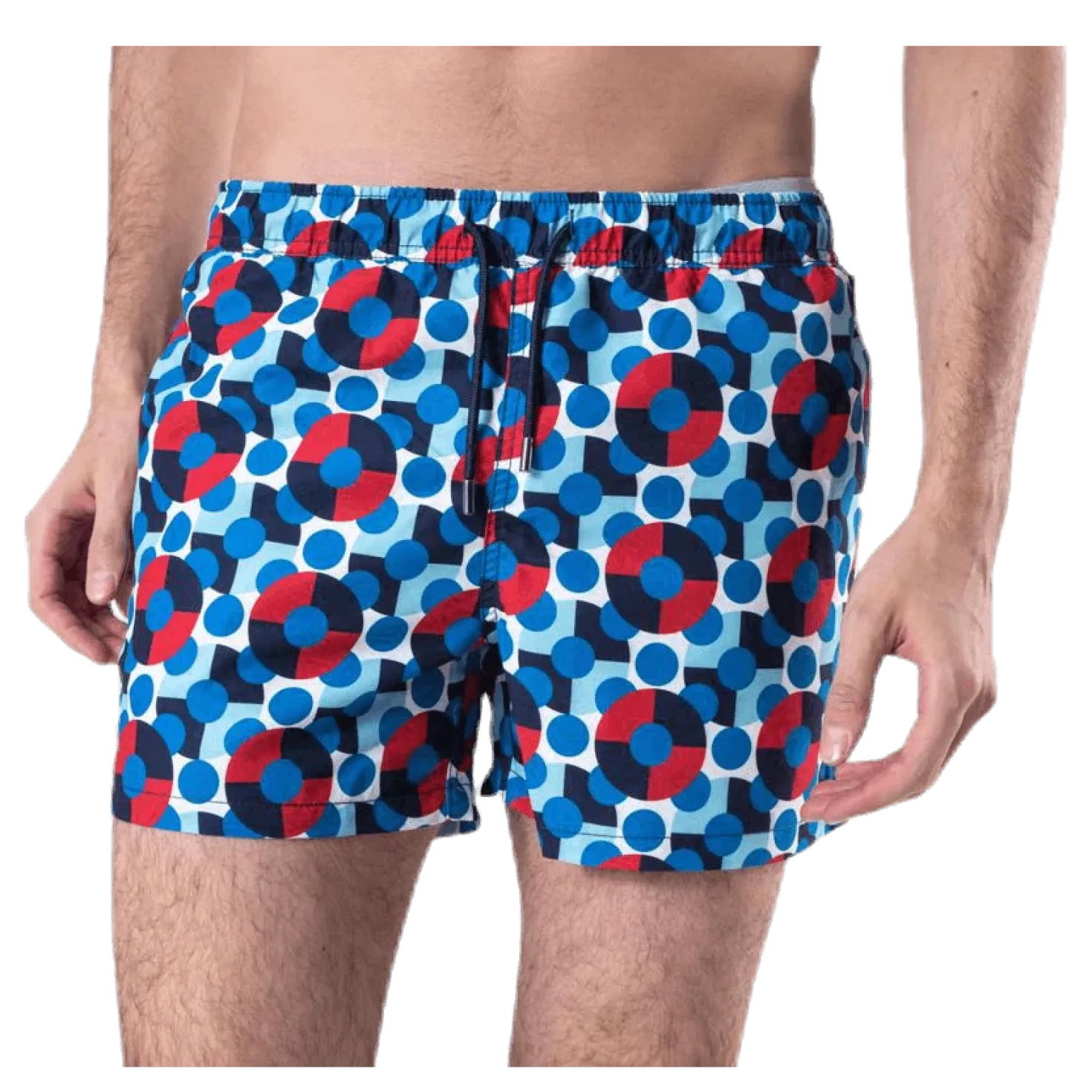 Illusion Dot Swim Shorts Blue