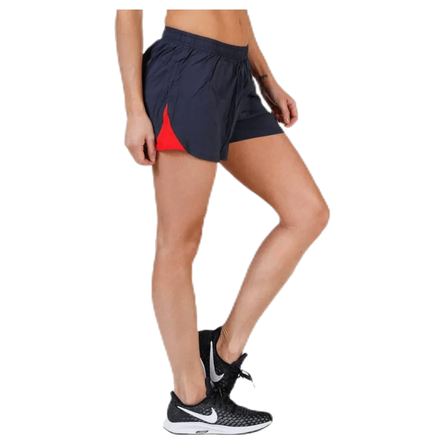 Impulse Running Shorts Grey/Red