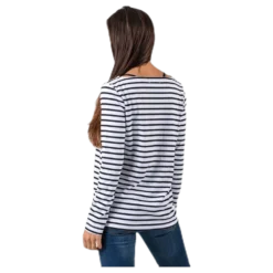Ingrid Ls Top White/Black