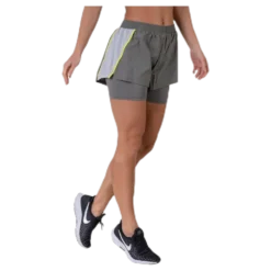 2-IN-1 Woven Shorts Grey