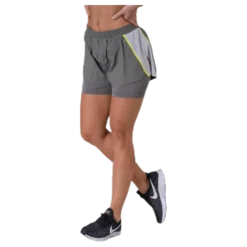 2-IN-1 Woven Shorts Grey