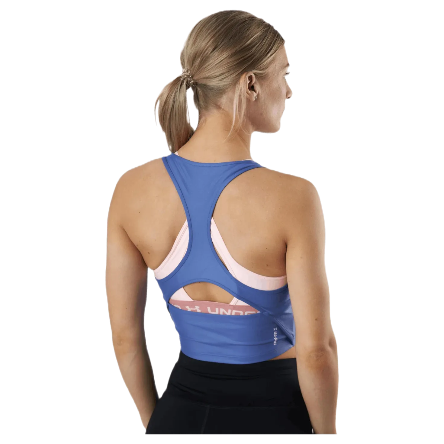 Iso Chill Crop Tank Blue