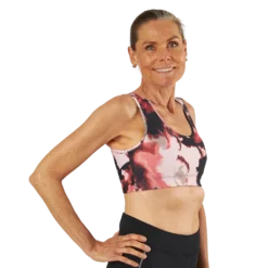 Jabina Life Aop Sports Bra Orange