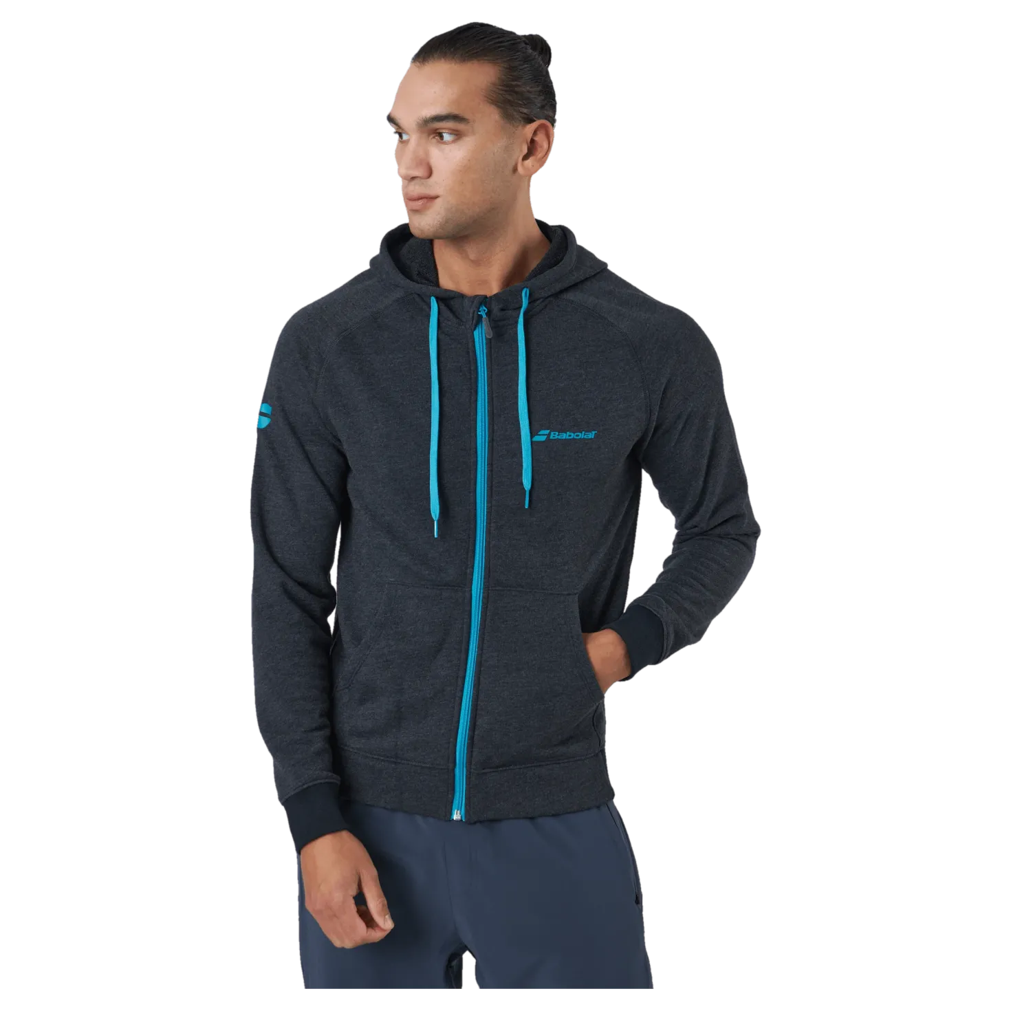 Jacket Exercise Hood Black