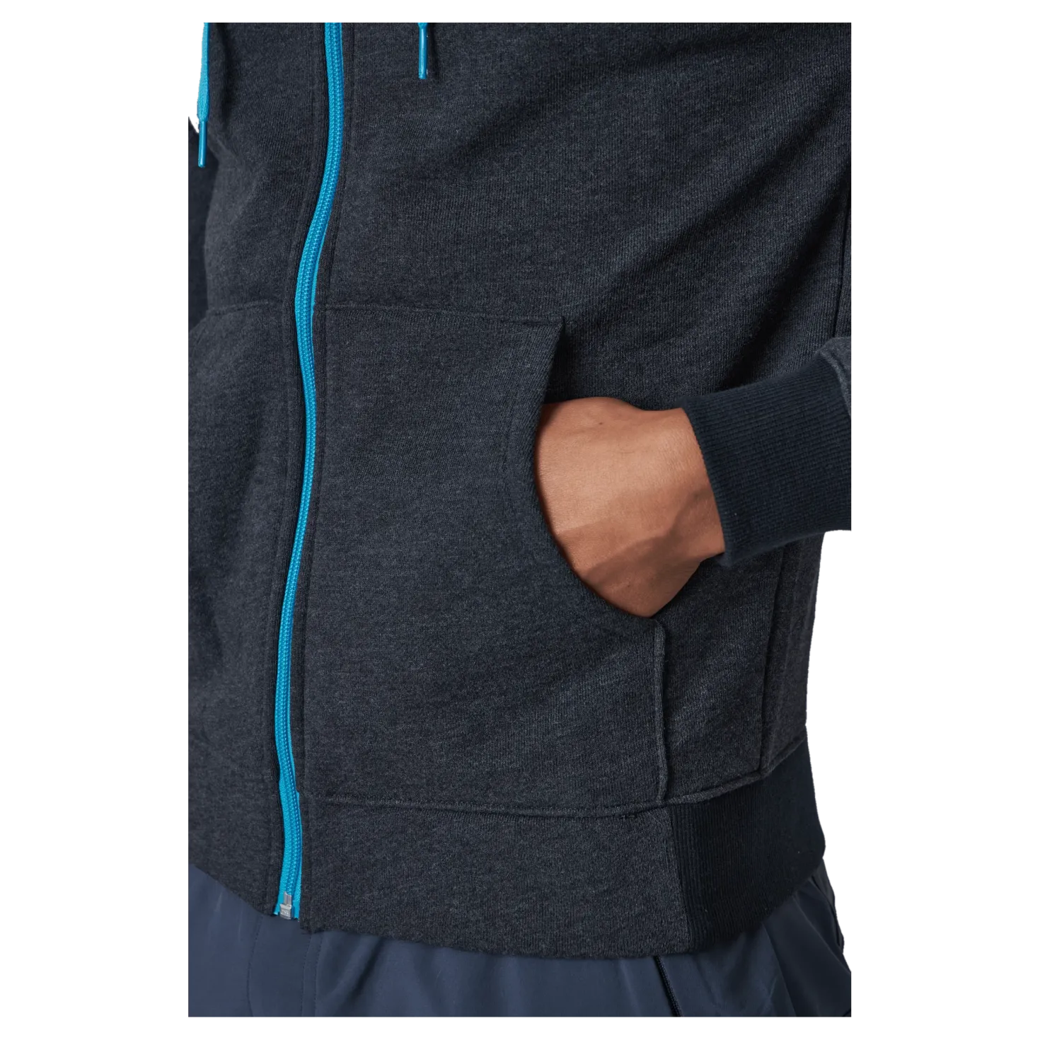 Jacket Exercise Hood Black