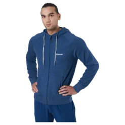 Jacket Exercise Hood Blue