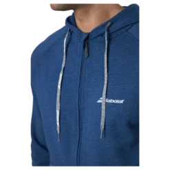 Jacket Exercise Hood Blue