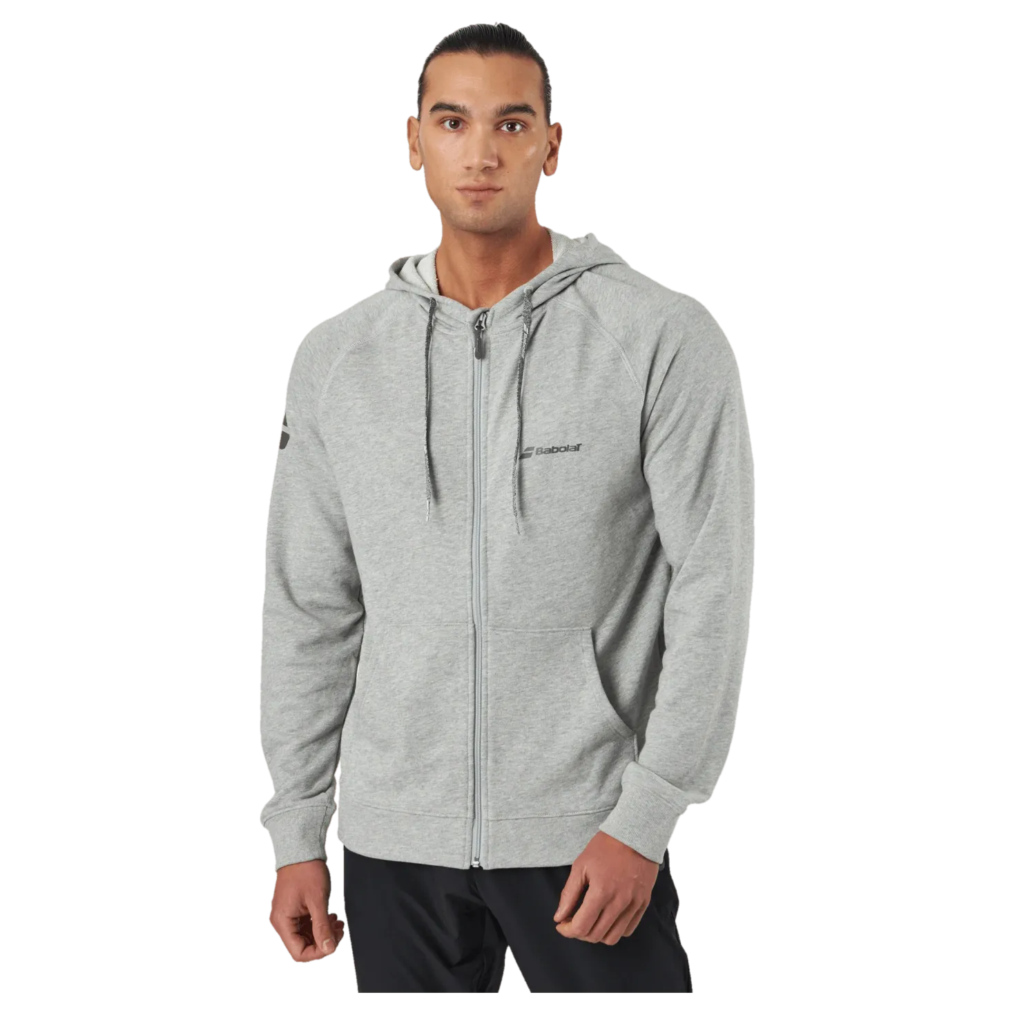 Jacket Exercise Hood Grey