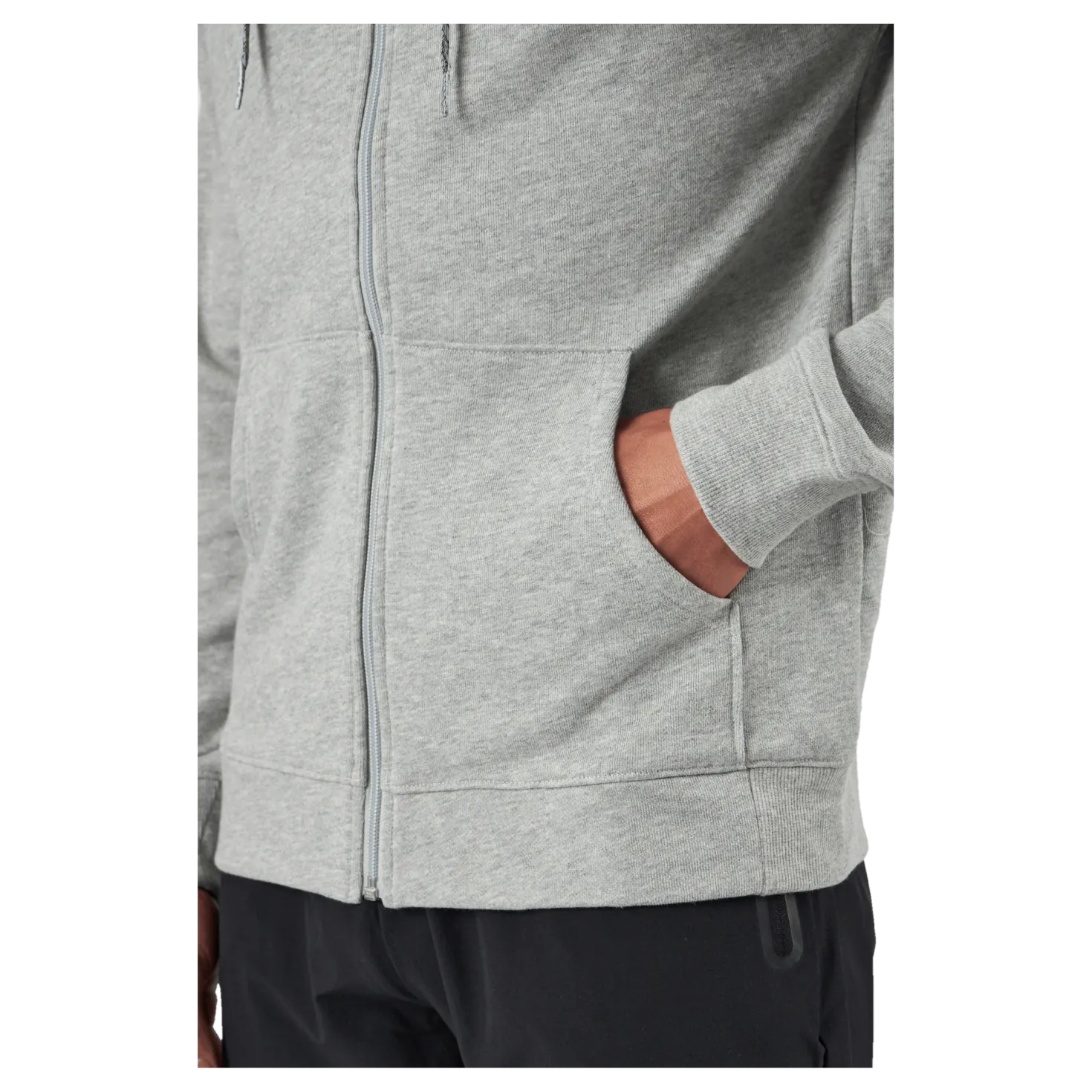 Jacket Exercise Hood Grey