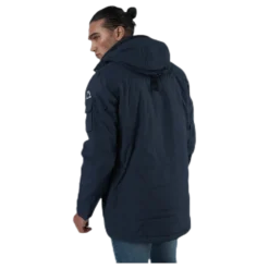 Jackson Winter Jacket Hood Blue
