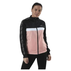 Jacoba Taped Track Jacket Pink