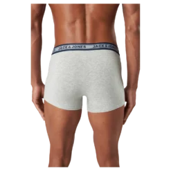 Jacoliver Trunks 5 Pack Noos Dark Grey Melange