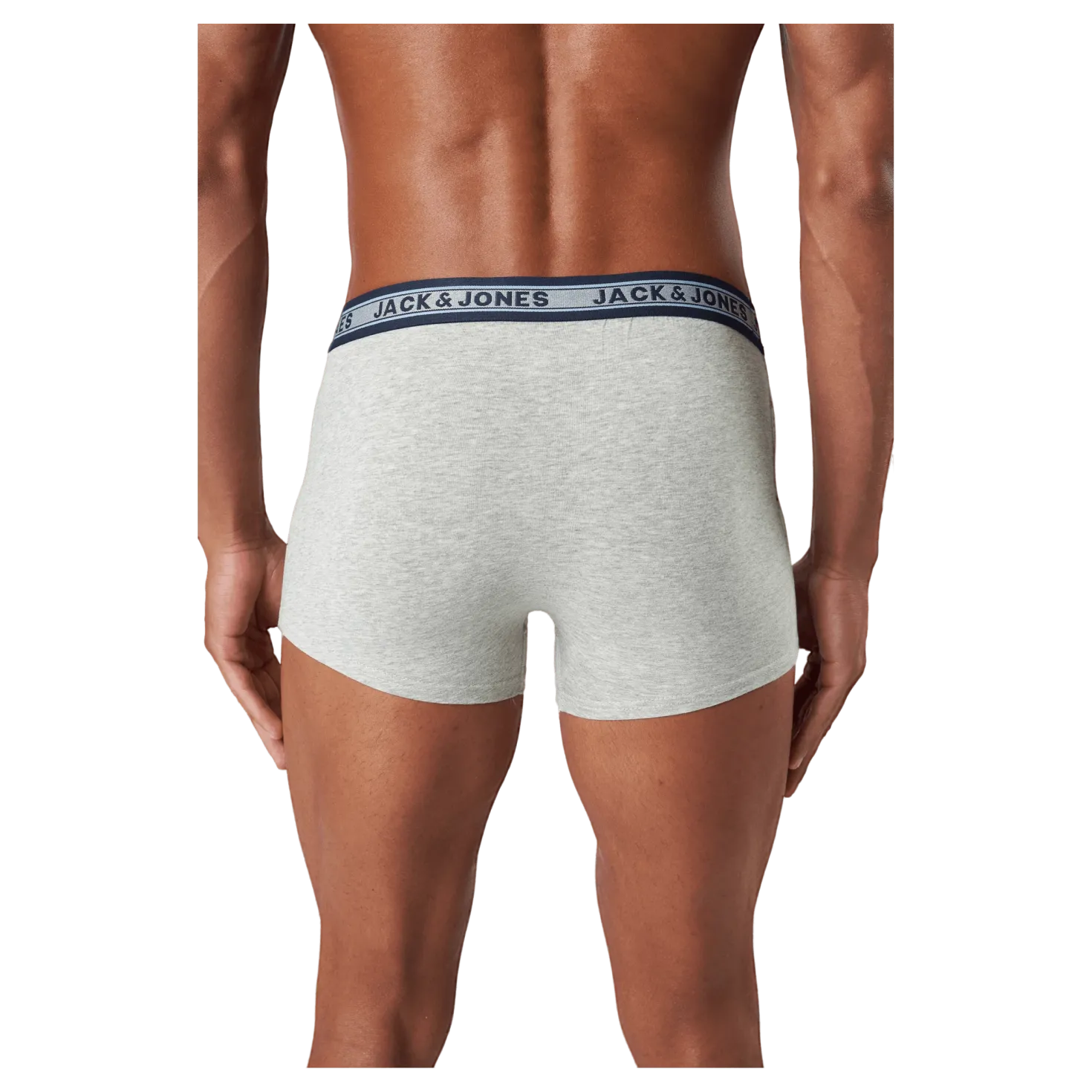 Jacoliver Trunks 5 Pack Noos Dark Grey Melange