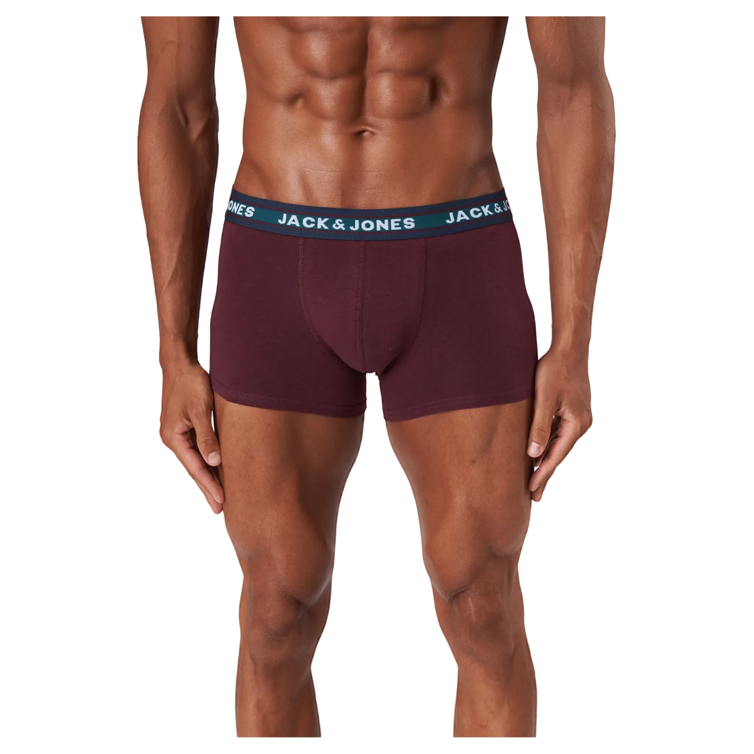 Jacoliver Trunks 5 Pack Noos Dark Grey Melange