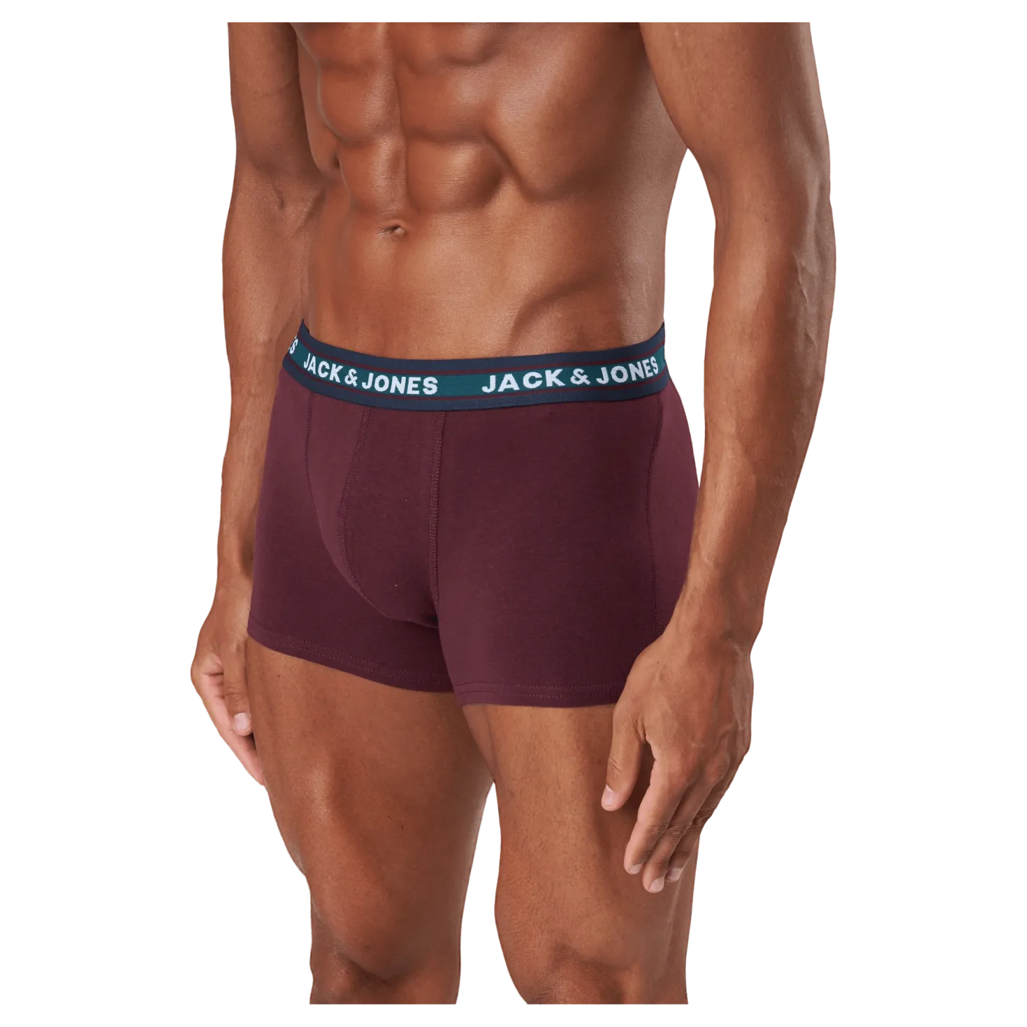 Jacoliver Trunks 5 Pack Noos Dark Grey Melange