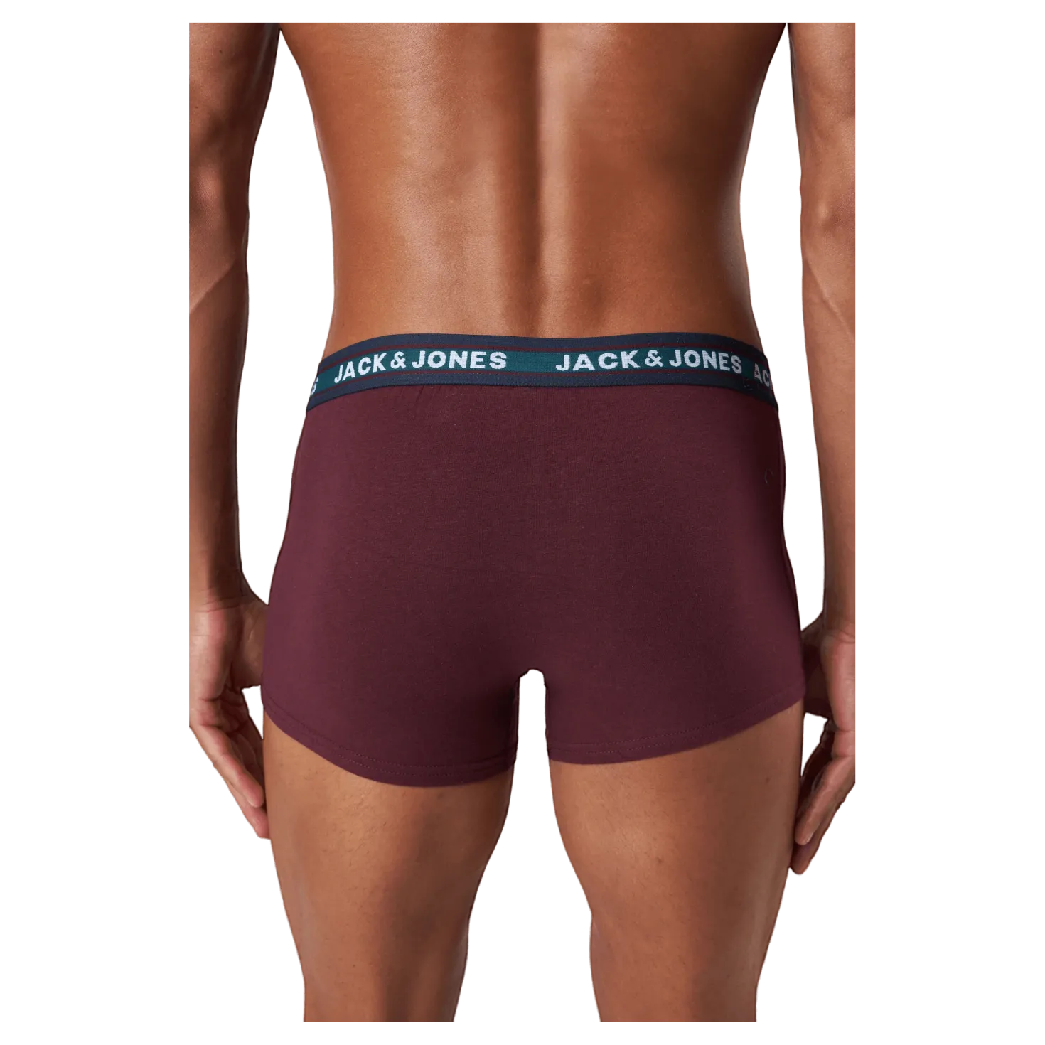 Jacoliver Trunks 5 Pack Noos Dark Grey Melange