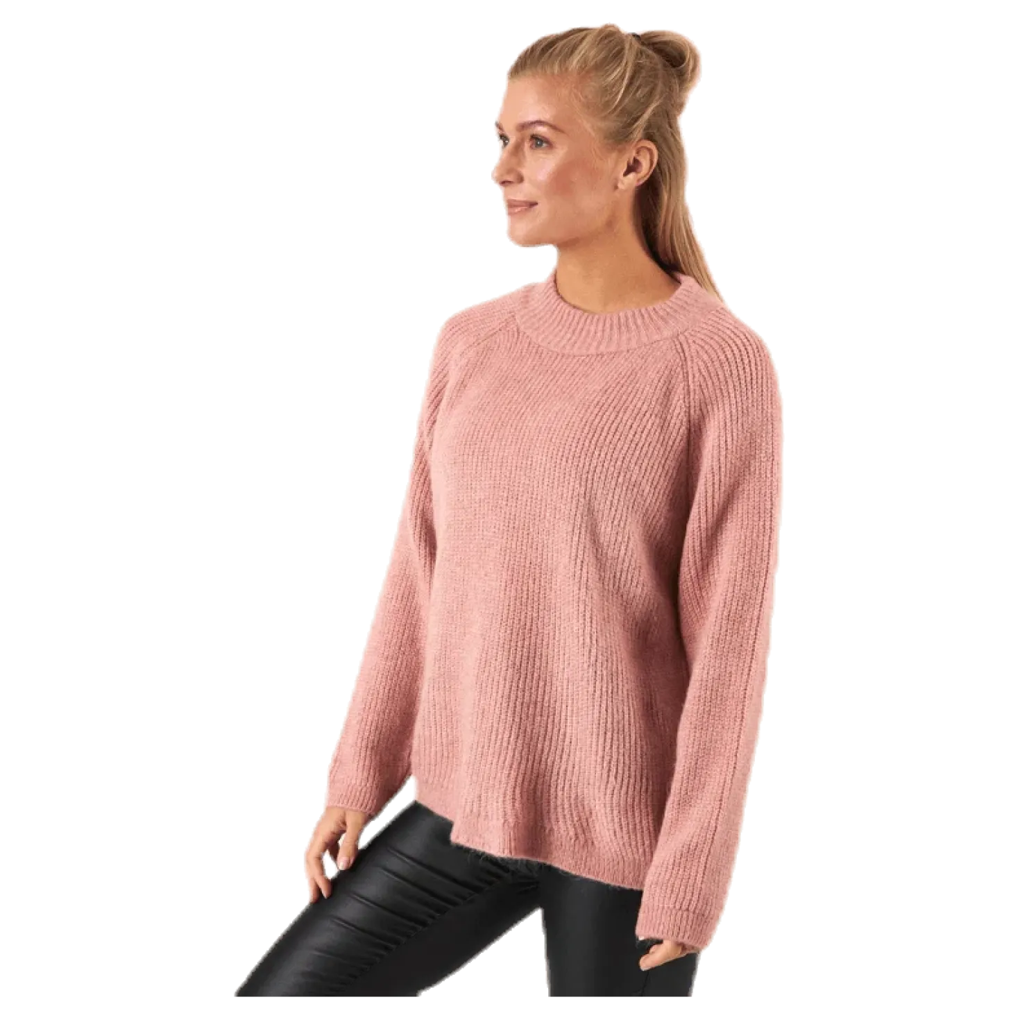 Jade L/S Pullover Knt Red