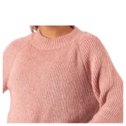 Jade L/S Pullover Knt Red