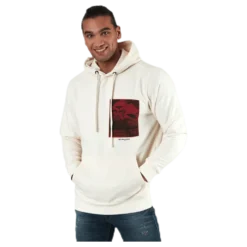 Jade Sweat Hood White
