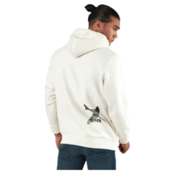 Jade Sweat Hood White