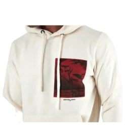 Jade Sweat Hood White