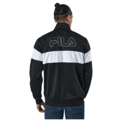 Jairus Taped Track Jacket Black