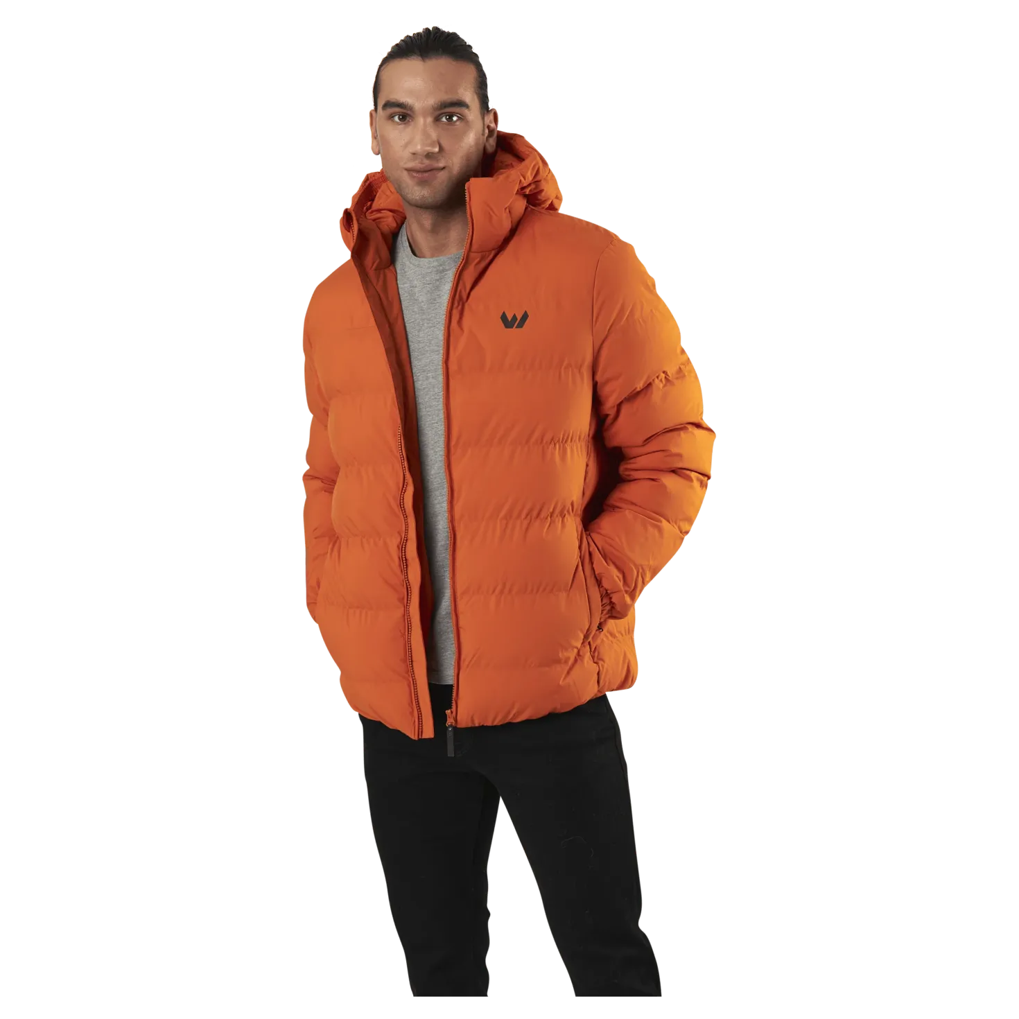 Jakob Padded Jacket Orange
