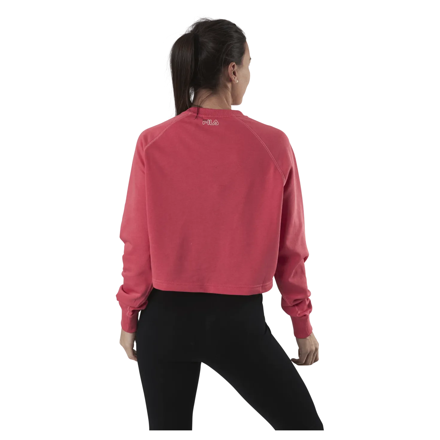Jamina Cropped Crew Sweat Pink
