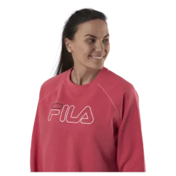 Jamina Cropped Crew Sweat Pink