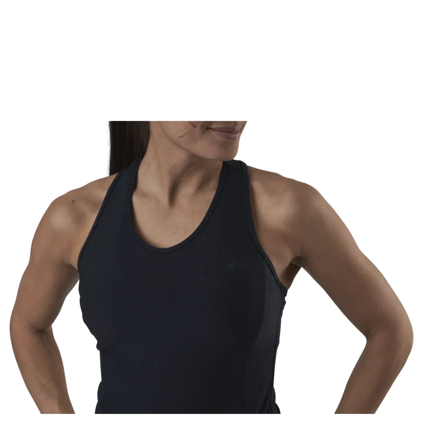 Jana Sl Train V-Neck Top Blue