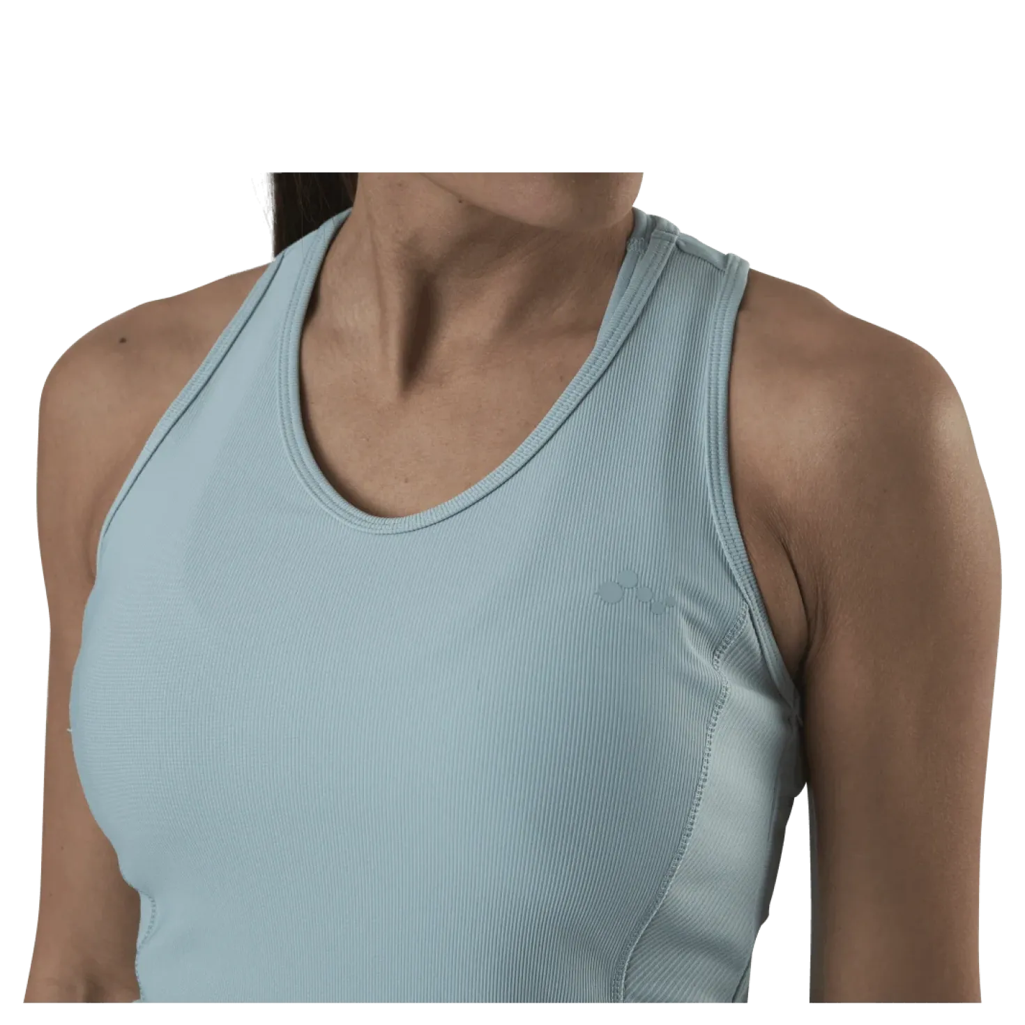 Jana Sl Train V-Neck Top Grey