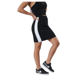 Janey Tight Short Skirt White