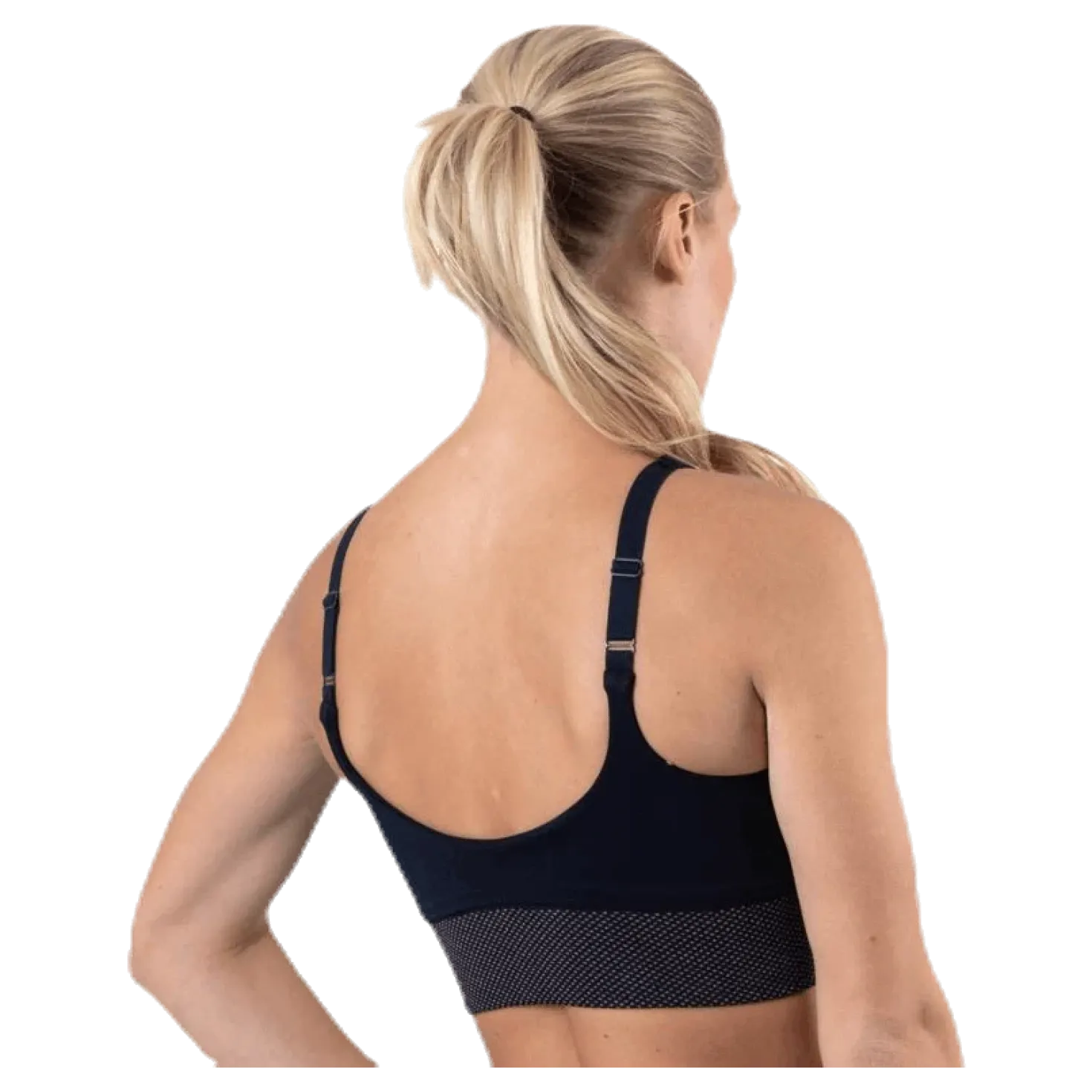 Jaquard Seamless Top Blue
