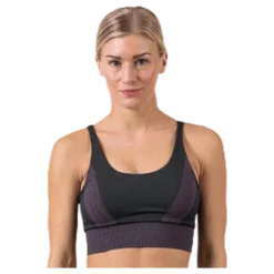 Jaquard Seamless Top Pink/Green