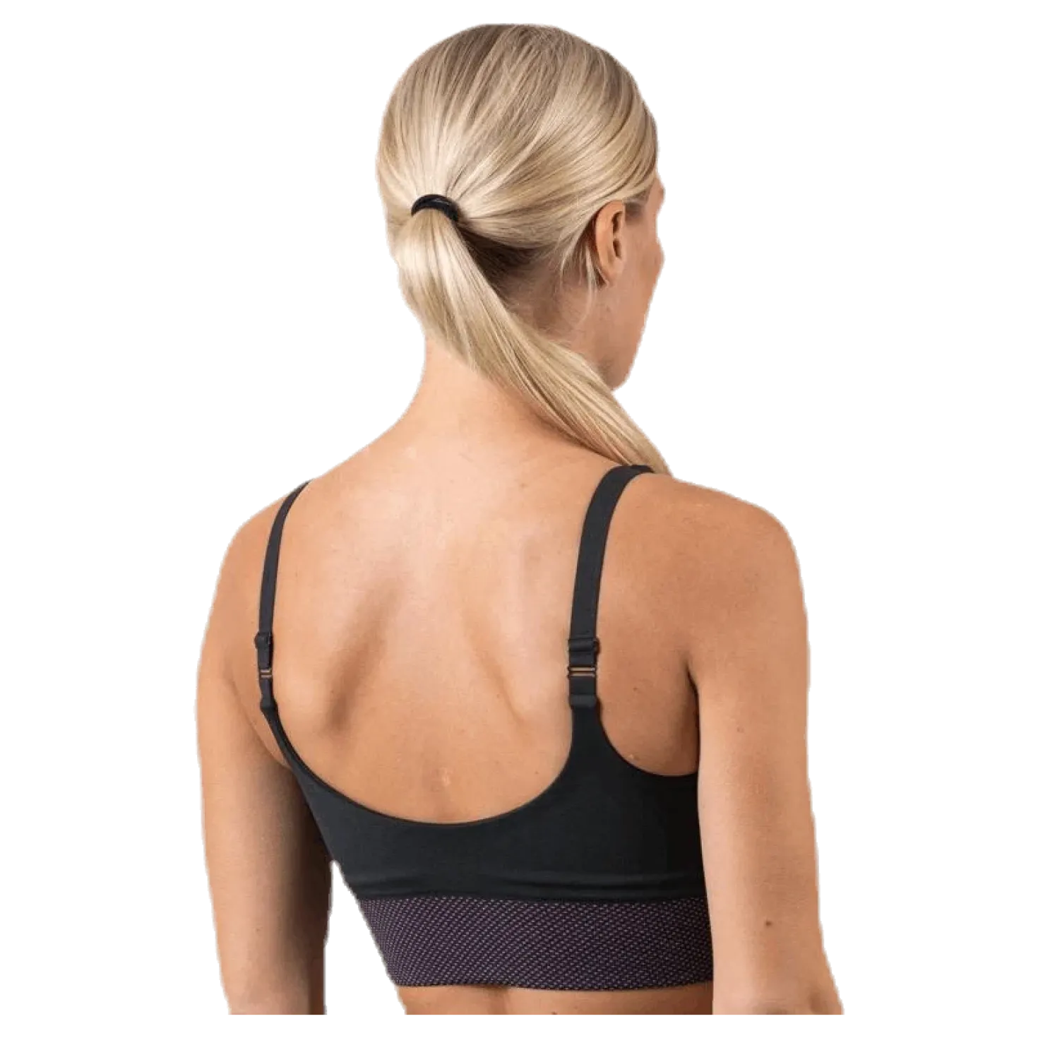 Jaquard Seamless Top Pink/Green