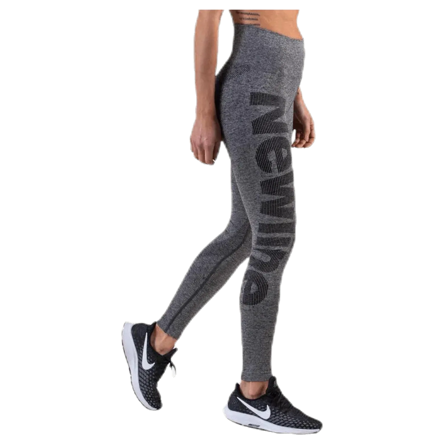 Jaquard Tights Grey
