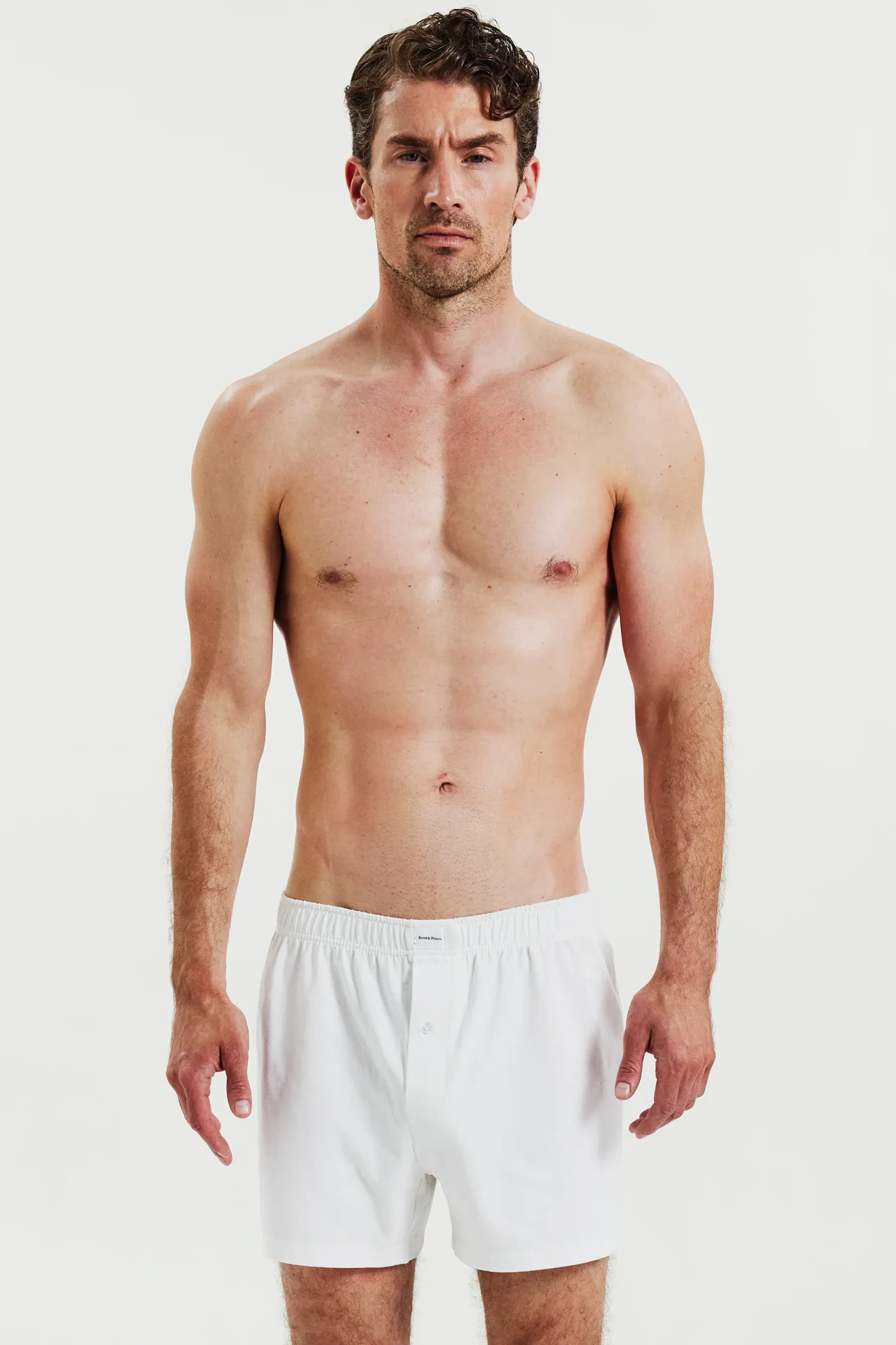 Jersey Boxer Shorts 2-pack White