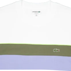 Jersey Colour-block T-shirt Flour/olive-delphinium