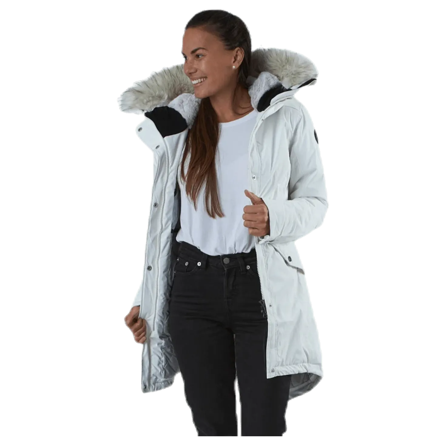 Jinny Parka White
