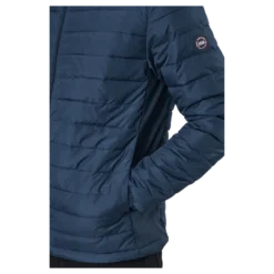 Jjeace Spring Puffer Collar Sn Navy Blazer